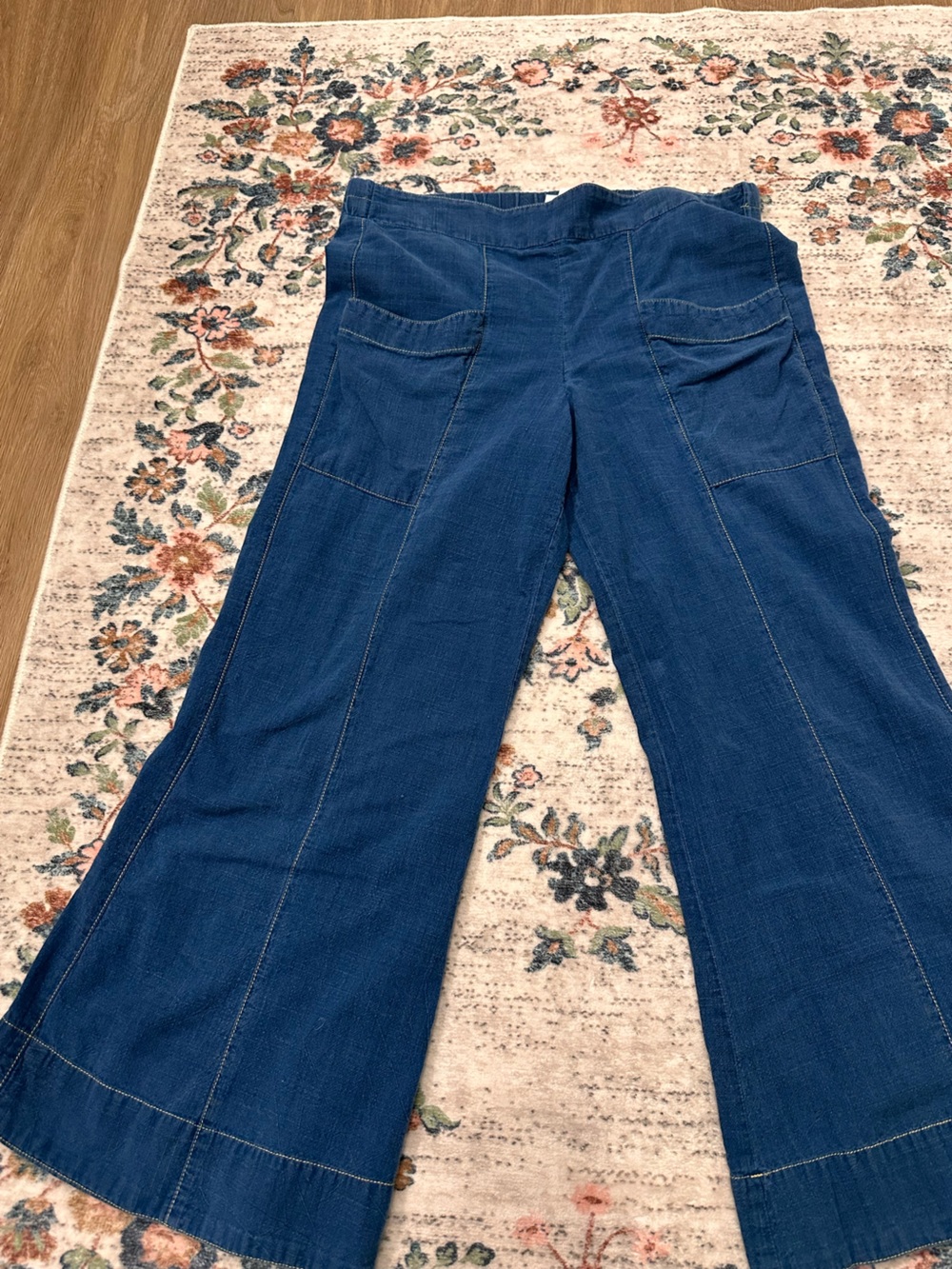 IVY JANE cropped wide leg jeans